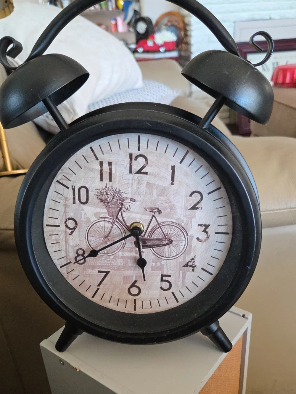 Vintage Bicycle Black Wall Clock - Home Wall Decor